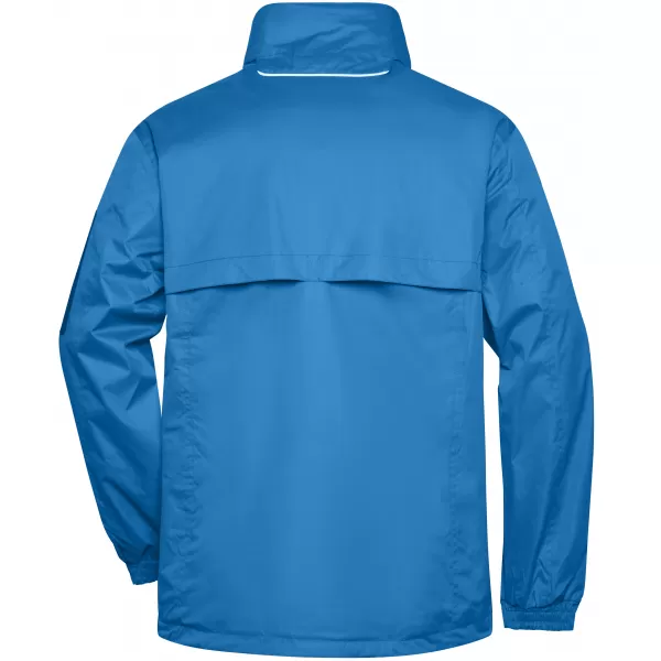  Pánská windbreaker bunda JAMES NICHOLSON JN1041 ROYAL/BLACK 