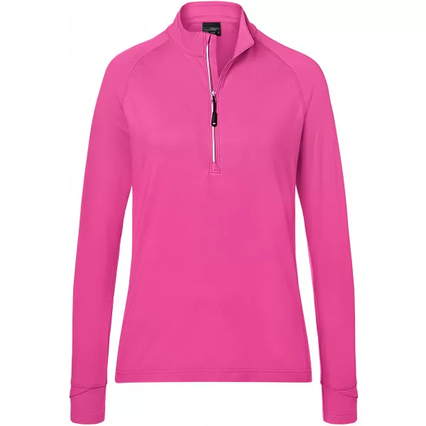  Dámské termotriko s dlouhým rukávem JAMES NICHOLSON JN787 PINK 