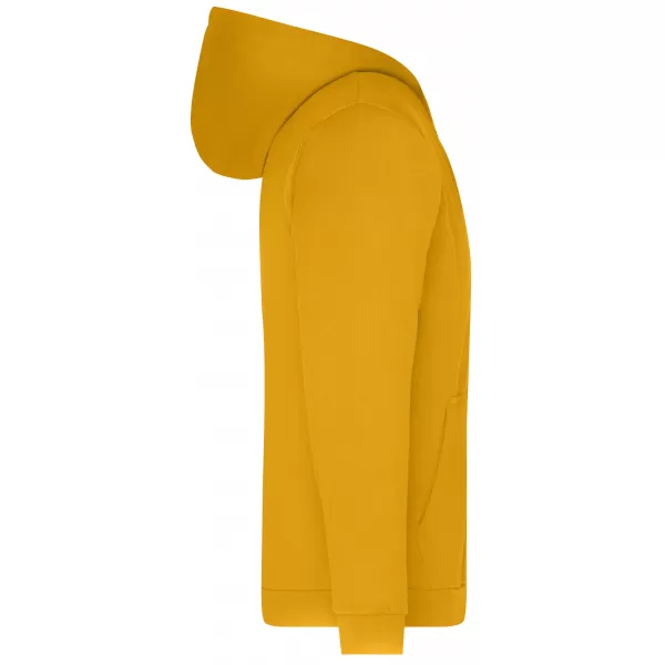  Pánská mikina JAMES NICHOLSON JN756 GOLD YELLOW 
