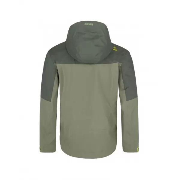  Pánská hardshell bunda KILPI HASTAR-M QM0101KI KHAKI 