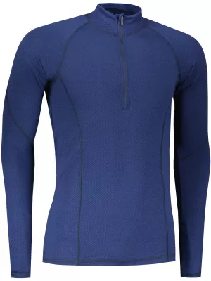 Pánské termo triko SENSOR MERINO DF 19200031 DEEP BLUE
