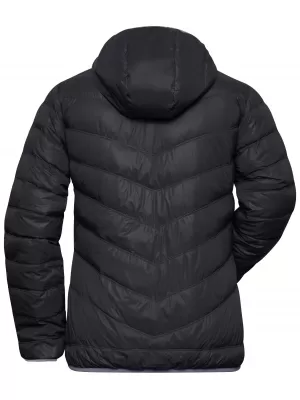 Dámská péřová bunda JAMES NICHOLSON JN1059 BLACK/GREY