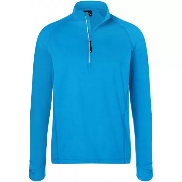  Pánské termotriko s dlouhým rukávem JAMES NICHOLSON JN788 BRIGHT BLUE 