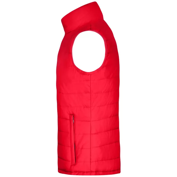  Pánská  vesta JAMES NICHOLSON JN1136 RED 