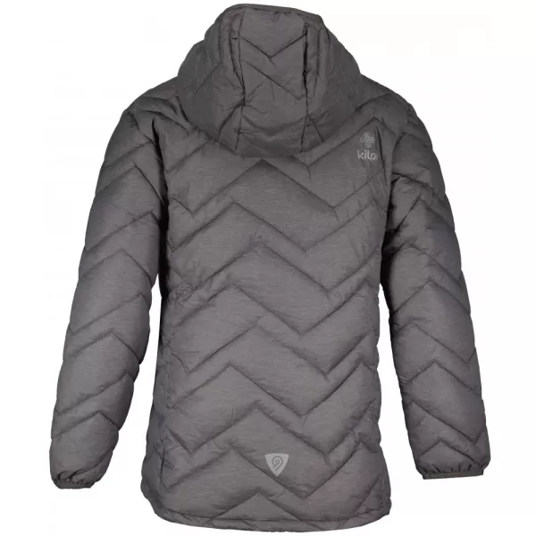 Chlapecká bunda KILPI REBEKI-JB QJ0481KI TMAVĚ ŠEDÁ 