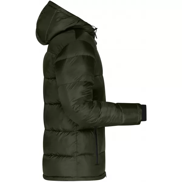  Pánská premium bunda JAMES NICHOLSON JN1168 DEEP FOREST/YELLOW 