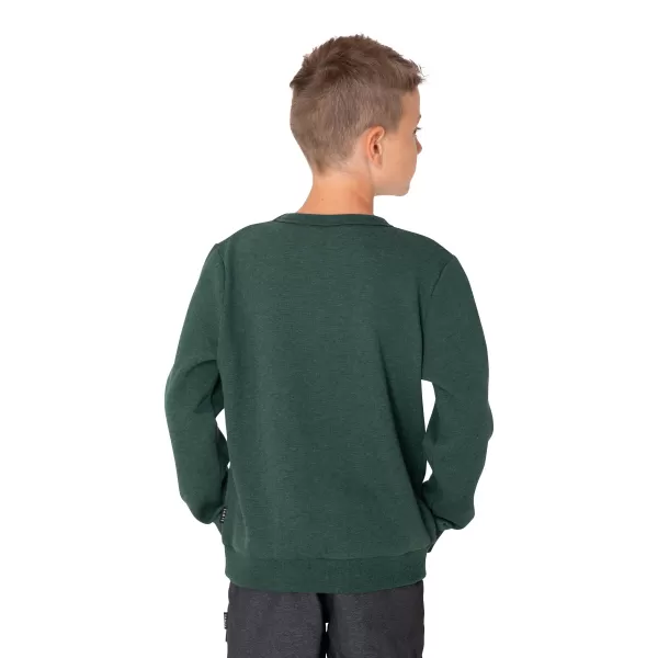  Chlapecká mikina SAM 73  BRANDON BM 526 ZELENÁ NEON 