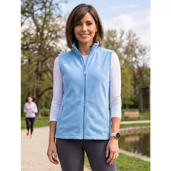  Dámská fleecová vesta ALTISPORT ALW002518 AZUROVÁ 
