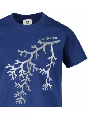 Dětské triko ALTISPORT ALK127138 PŮLNOČNÍ MODRÁ