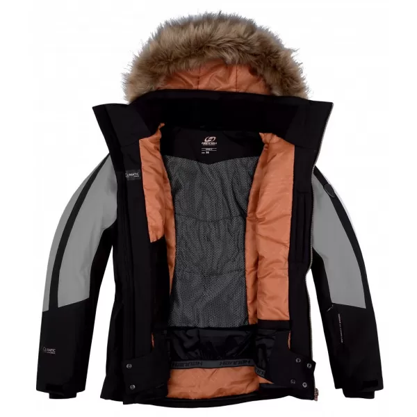  Dámská lyžařská bunda HANNAH CANNA FROST GRAY/ANTHRACITE 