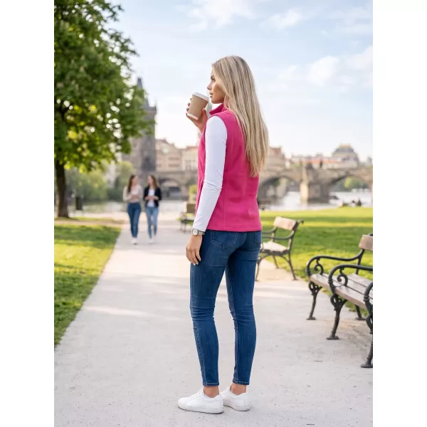  Dámská fleecová vesta ALTISPORT ALW002518 FUCHSIOVÁ 