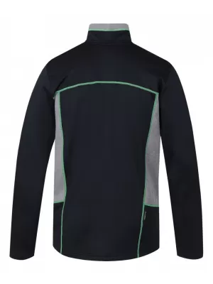 Pánská mikina HANNAH TREYVON ANTHRACITE (GREEN)