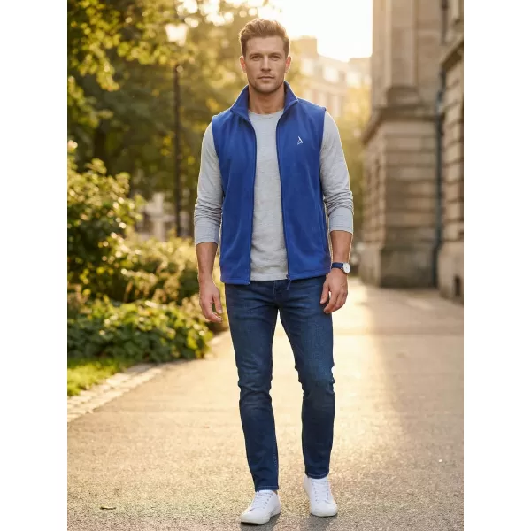  Pánská fleecová vesta ALTISPORT ALM002518 KRÁLOVSKÁ MODRÁ 