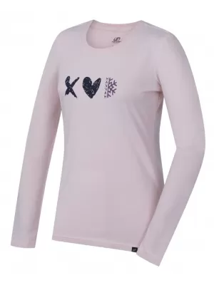 Dámské triko HANNAH ELIKA CRYSTAL PINK