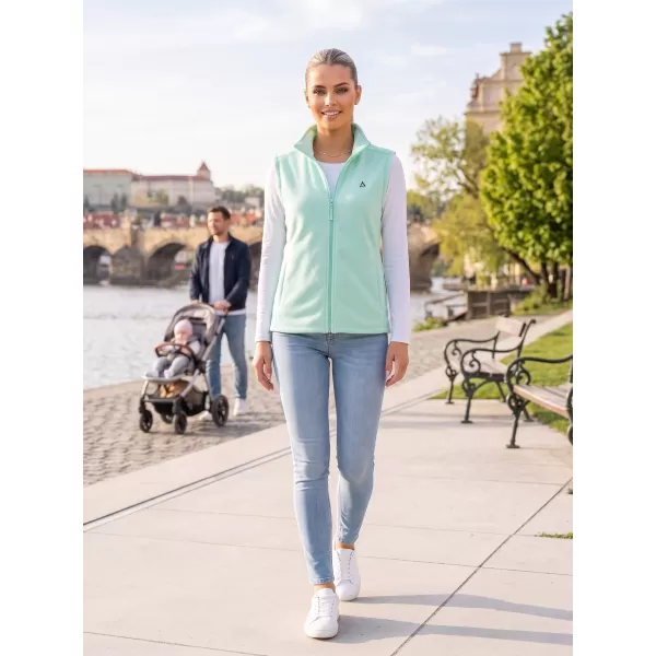  Dámská fleecová vesta ALTISPORT ALW002518 MÁTOVÁ 
