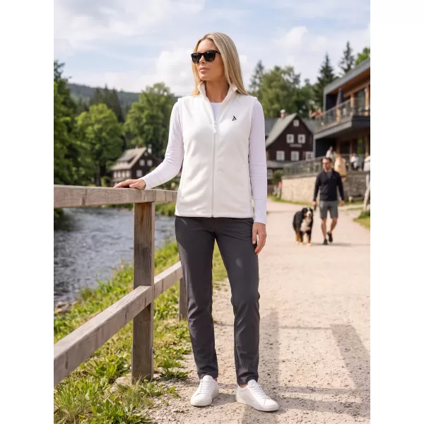  Dámská fleecová vesta ALTISPORT ALW002518 BÍLÁ 