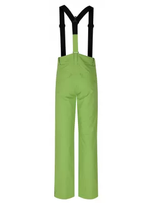 Pánské lyžařské kalhoty HANNAH KASEY LIME GREEN