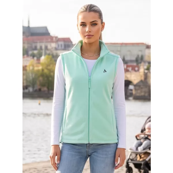  Dámská fleecová vesta ALTISPORT ALW002518 MÁTOVÁ 
