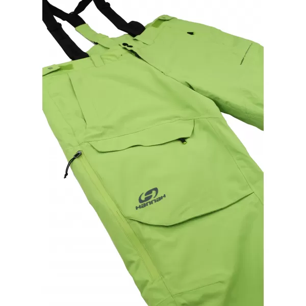  Pánské lyžařské kalhoty HANNAH KASEY LIME GREEN 