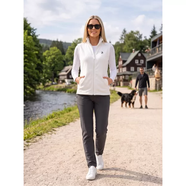  Dámská fleecová vesta ALTISPORT ALW002518 BÍLÁ 