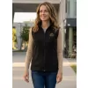 Dámská fleecová vesta ALTISPORT ALW056518 ČERNOZLATÁ