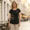 Dámské triko ALTISPORT ALW132122 ČERNOZLATÁ