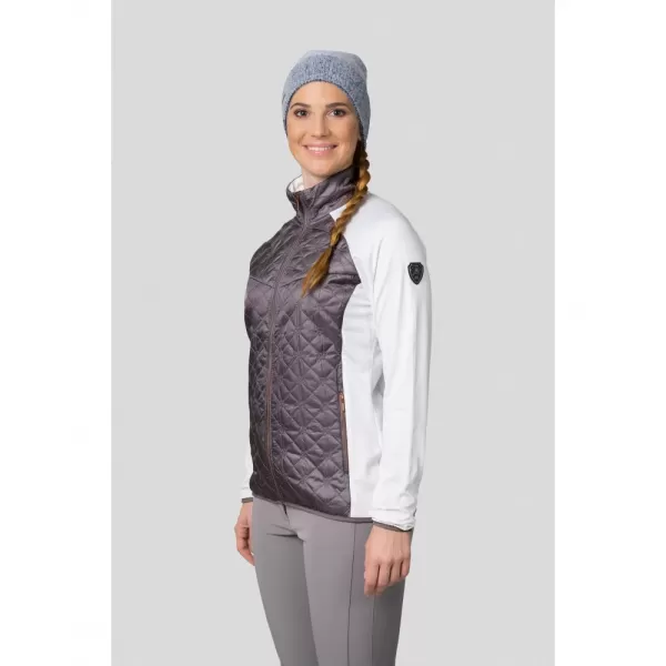  Dámská mikina HANNAH ELSA BRIGHT WHITE/ZINC 