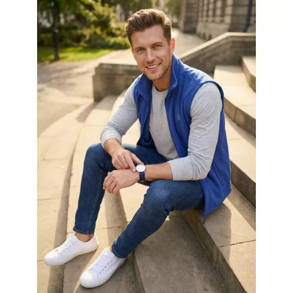  Pánská fleecová vesta ALTISPORT ALM002518 KRÁLOVSKÁ MODRÁ 