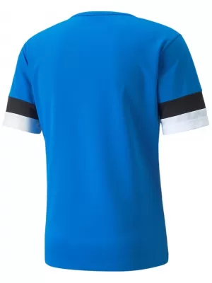 Pánské funkční triko PUMA TEAMRISE JERSEY 704932-02 ELECTRIC BLUE LEMONADE/PUMA BLACK/PUMA WHITE