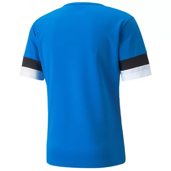  Pánské funkční triko PUMA TEAMRISE JERSEY 704932-02 ELECTRIC BLUE LEMONADE/PUMA BLACK/PUMA WHITE 