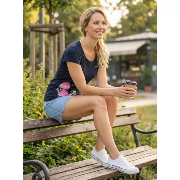  Dámské triko ALTISPORT ALW146122 NÁMOŘNÍ MODRÁ 