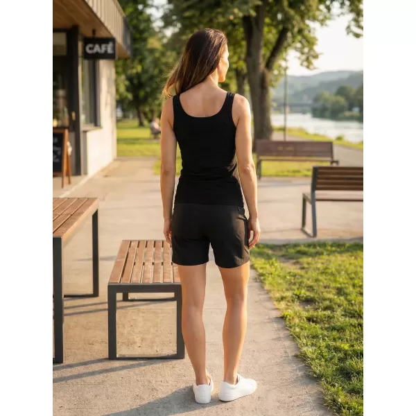  Dámské tílko ALTISPORT CARRYOVER ALW112136 ČERNOZLATÁ 