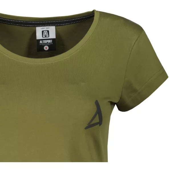  Dámské premium triko ALTISPORT ALW145154 AVOCADO GREEN 