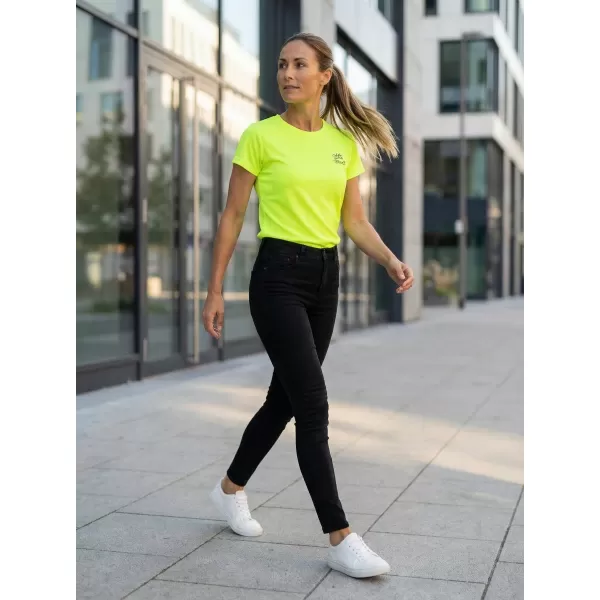  Dámské funkční triko ALTISPORT ALW056140 NEON YELLOW 