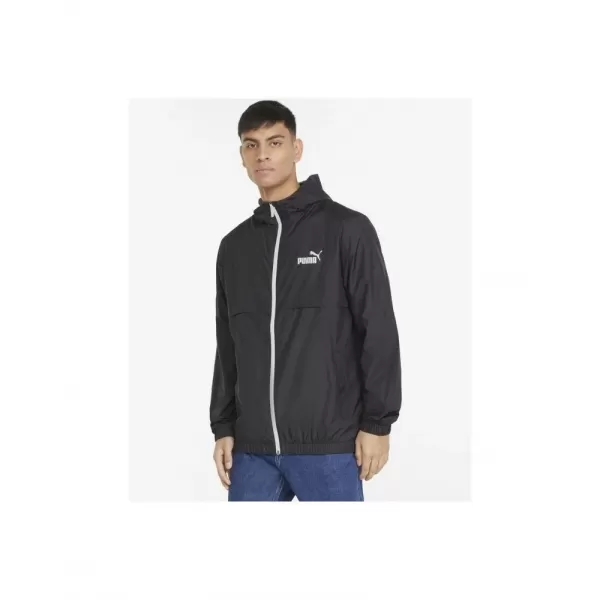  Pánská bunda PUMA ESS SOLID WINDBREAKER 847484-01 BLACK 