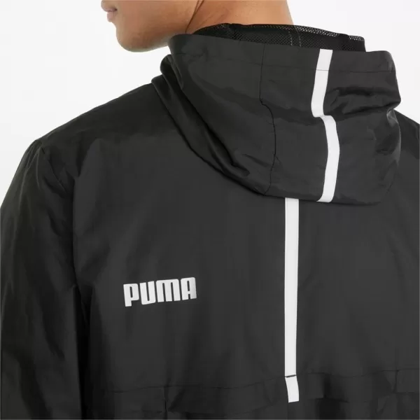  Pánská bunda PUMA ESS SOLID WINDBREAKER 847484-01 BLACK 