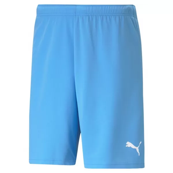  Pánské kraťasy PUMA TEAMRISE SHORT 704942-18 TEAM LIGHT BLUE/PUMA WHITE 