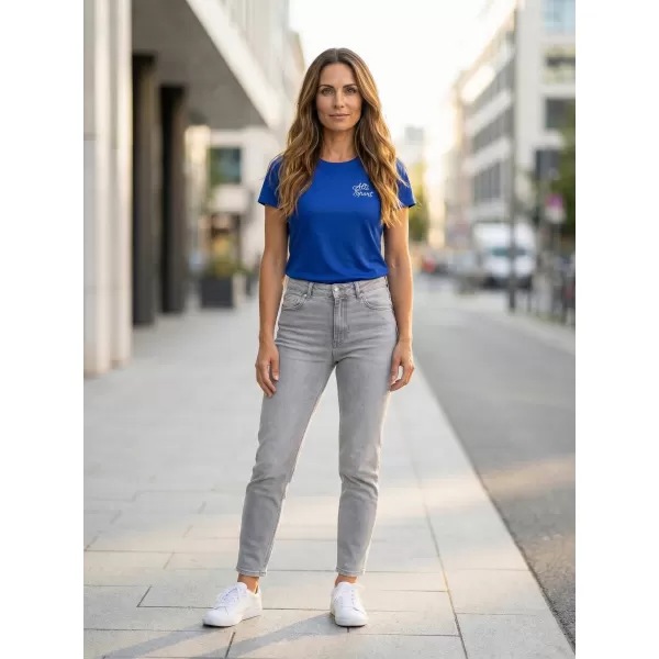  Dámské funkční triko ALTISPORT ALW056140 KRÁLOVSKÁ MODRÁ 