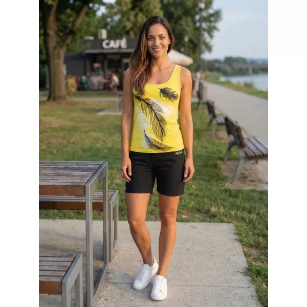  Dámské tílko ALTISPORT CARRYOVER ALW112136 CITRÓNOVÁ 