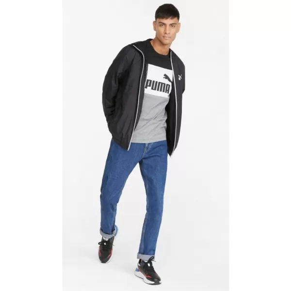  Pánská bunda PUMA ESS SOLID WINDBREAKER 847484-01 BLACK 