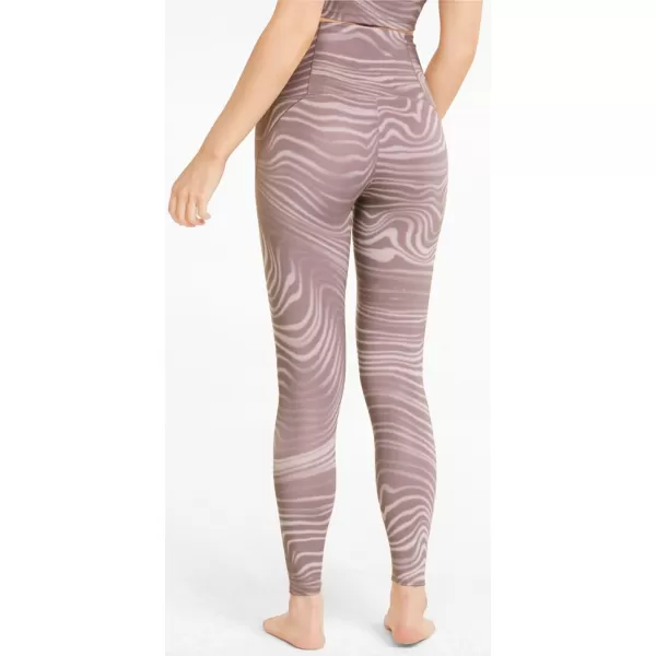  Dámské legíny PUMA STUDIO AOP HW TIGHT 521562-18 QUAIL 