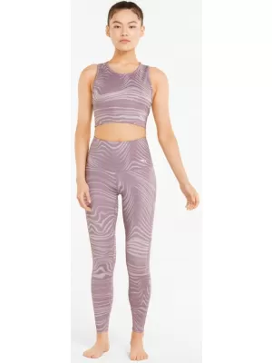 Dámské legíny PUMA STUDIO AOP HW TIGHT 521562-18 QUAIL