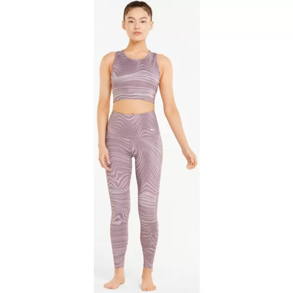  Dámské legíny PUMA STUDIO AOP HW TIGHT 521562-18 QUAIL 