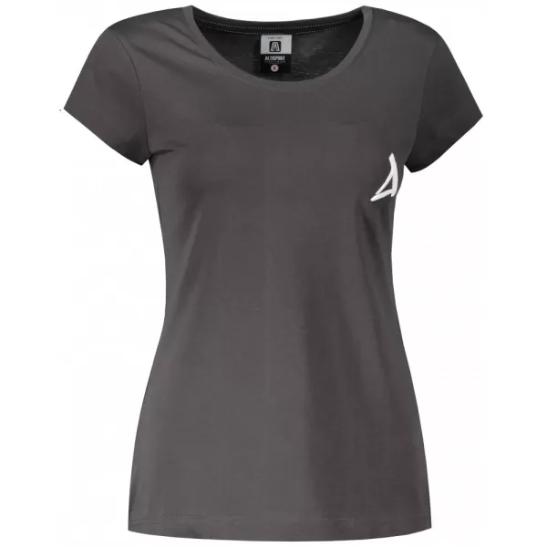  Dámské premium triko ALTISPORT ALW145154 LIGHT ANTHRACITE 
