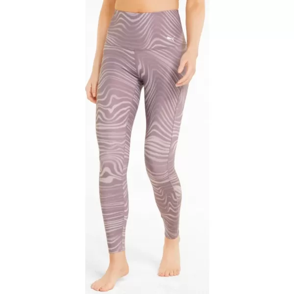  Dámské legíny PUMA STUDIO AOP HW TIGHT 521562-18 QUAIL 