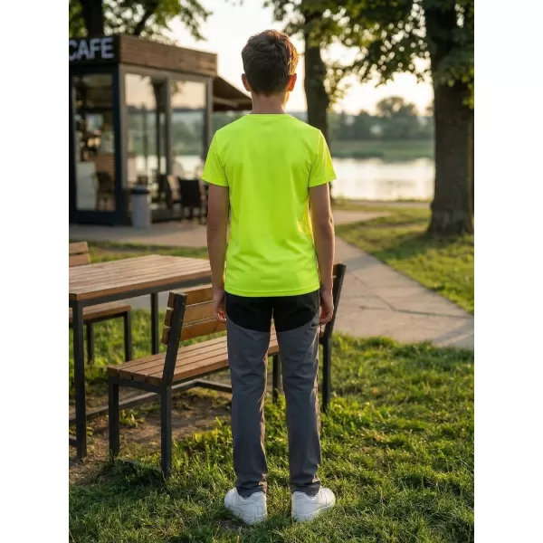  Chlapecké funkční triko ALTISPORT ALK148147 LIMETKOVÁ 