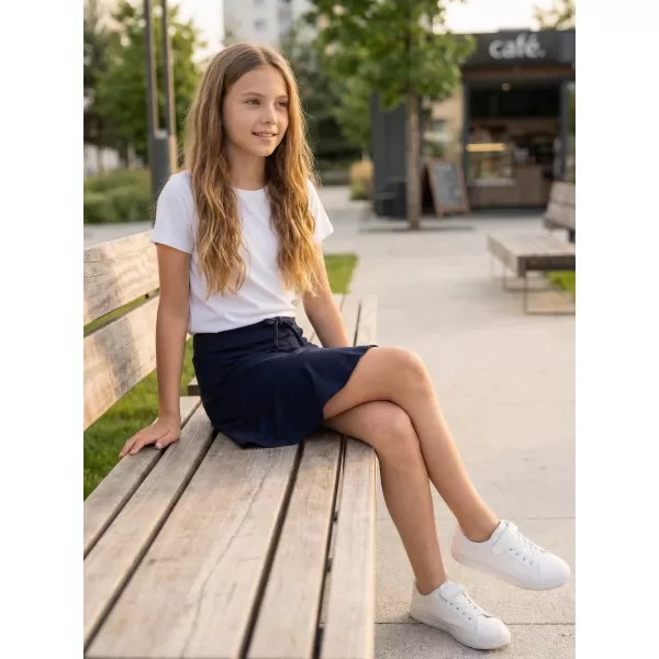  Dívčí sukně  SAM 73 ARIELLE GZ 534 TMAVĚ MODRÁ 