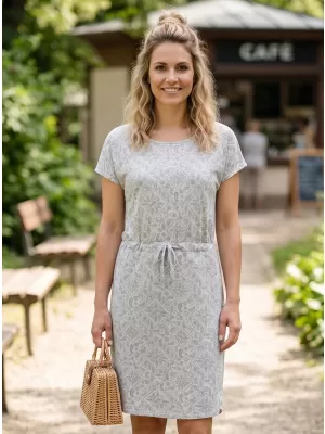 Dámské šaty SAM 73 ODETTE WZ 812 SVĚTLE ŠEDÁ