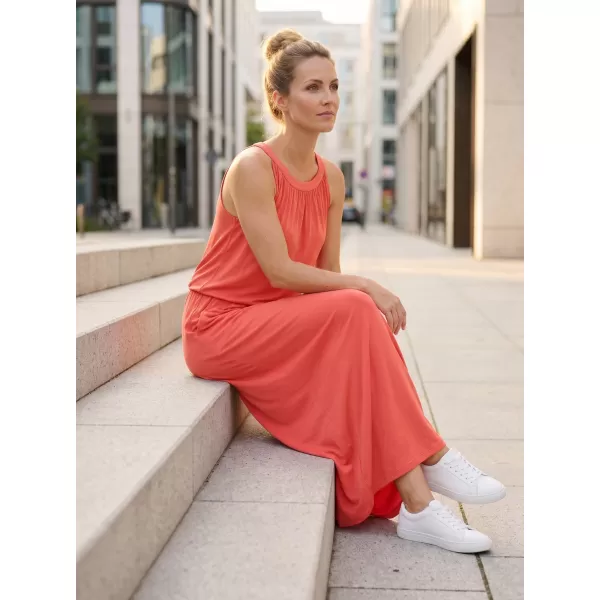  Dámské šaty SAM 73 DITA WZ 816 SVĚTLE ORANŽOVÁ 