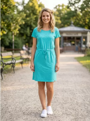 Dámské šaty SAM 73 ODETTE WZ 812 NEON ZELENÁ